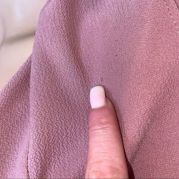 Charming Charlie cardigan mauve long open front lightweight SZ SM Polyester - Picture 5 of 14